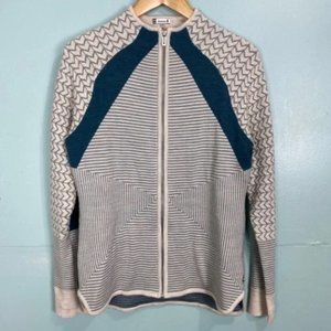 Smartwool | Dacono Ski Full Zip Sweater Wool Green Creme M